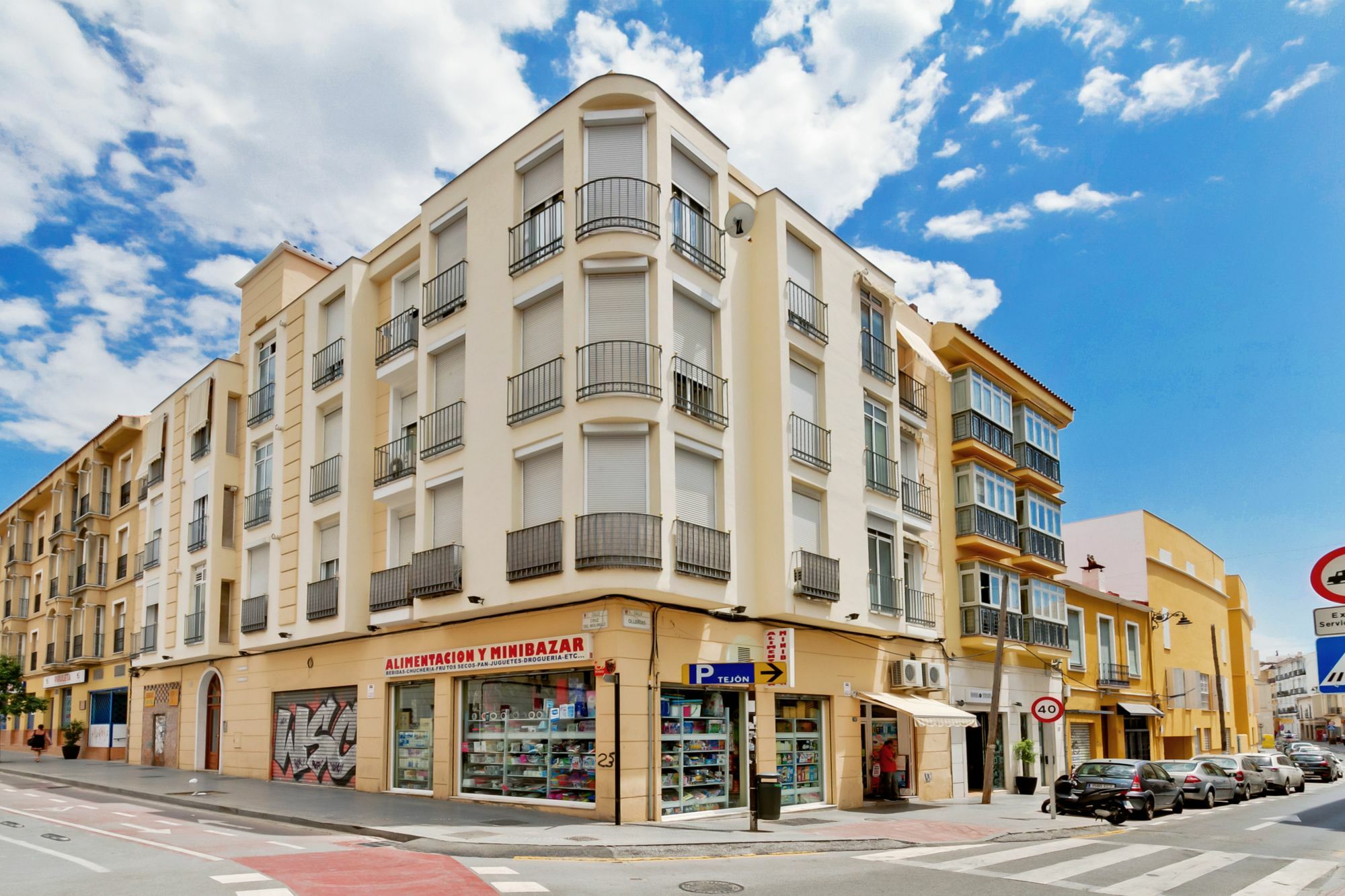 Ferienwohnung Del Parque Flats - Ollerias Duplex Málaga Exterior foto